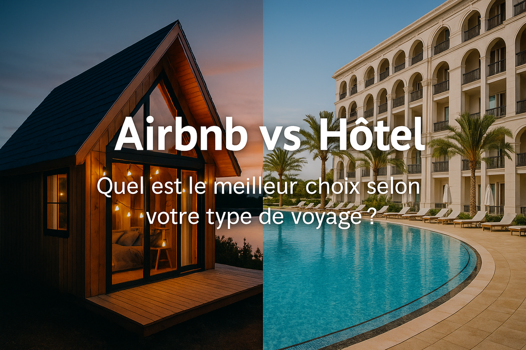 🏨 Airbnb vs Hôtel : Quel est le meilleur choix selon votre type de voyage ?
